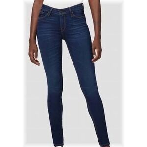 Hudson Krista Super Skinny Dark Wash Denim Jean Boho Preppy Casual Size 28